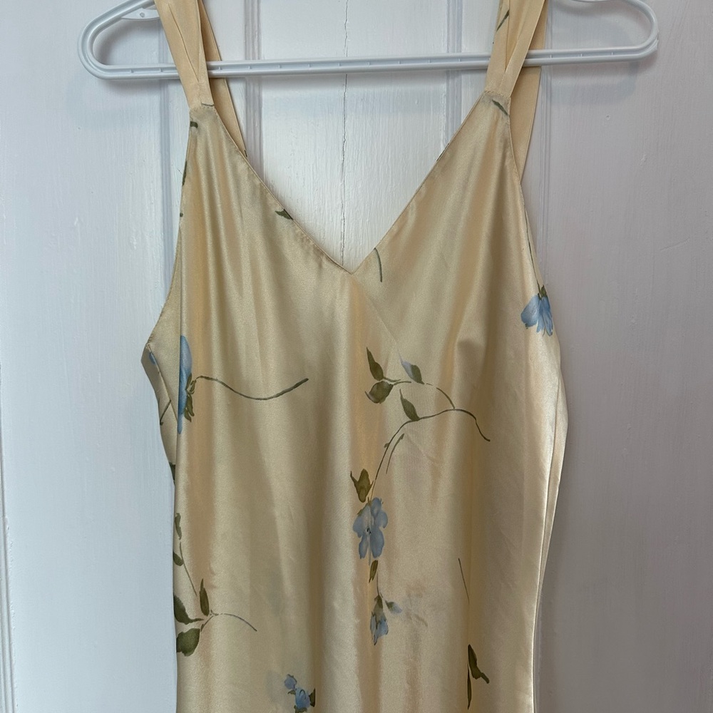 90s/00s Jones New York Satin Slip Dress with matching Robe💐💛